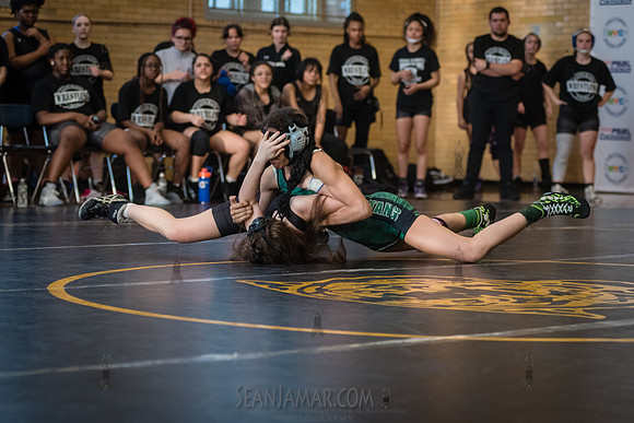 PSAL Girls Team Wrestling Championship - Grover Cleveland HS - N