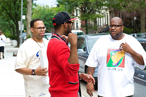 Eric Roberson, Mathew Cherry (director) & Chubb Rock