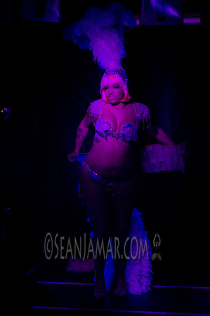 Kita St Cyr - Glow Burlesque - Hells Kitchen Lounge - Newark NJ - March 2017