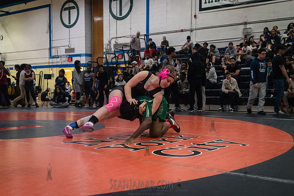 PSAL Girls Individual Championships - Harry S Truman HS - NYC -