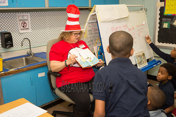 Read Across America - Camden St School - Newark NJ - 2018