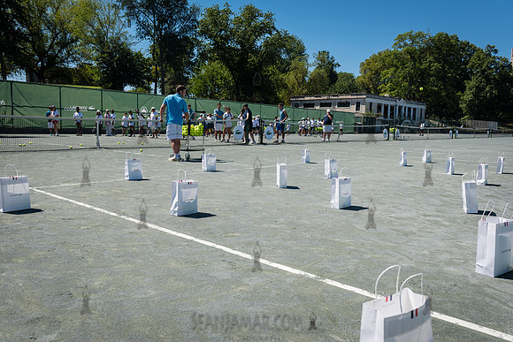 CPF Play - Lacoste Foundation Tennis Clinic - Central Park Tenni