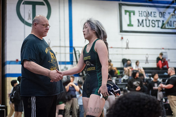 PSAL Girls Individual Championships - Harry S Truman HS - NYC -