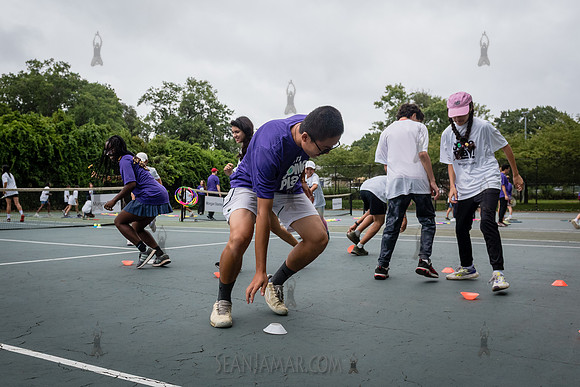 CPF Play - WTA + Morgan Stanley Come To Play Clinic - Cunningham