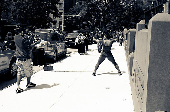 Re-creating the Rosie Perez dance scene!