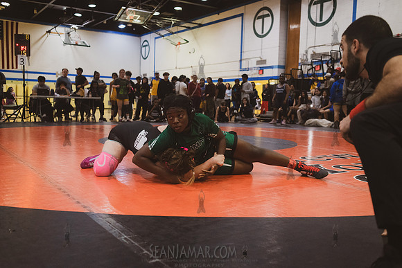PSAL Girls Individual Championships - Harry S Truman HS - NYC -