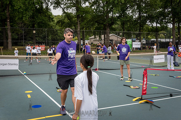CPF Play - WTA + Morgan Stanley Come To Play Clinic - Cunningham