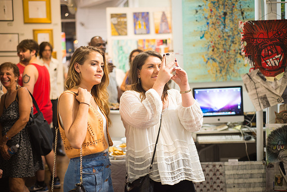 First Friday Pop Up Art Show & Music Showcase - Ward Nasse Gallery - SOHO NYC - Aug 2015