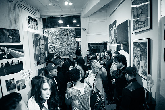 First Friday Pop Up Art Show & Music Showcase - Ward Nasse Gallery - SOHO NYC - May 2015