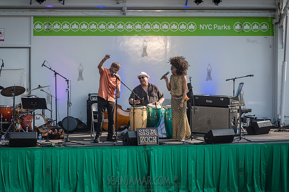 Sista Zock - NYC SummerStage - Gil Scott Heron Tribute - St Mary