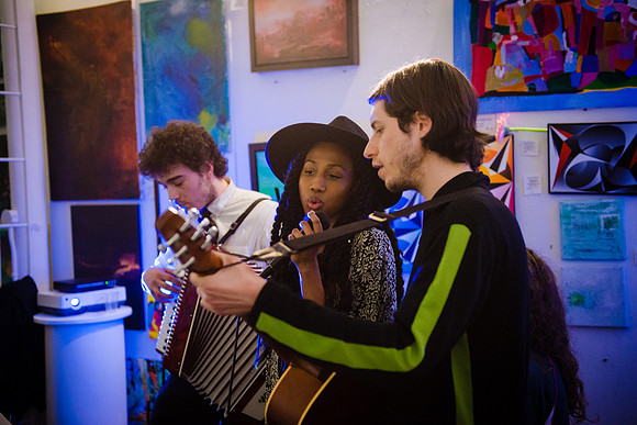First Friday Pop Up Art Show & Music Showcase - Ward Nasse Gallery - SOHO NYC - May 2015