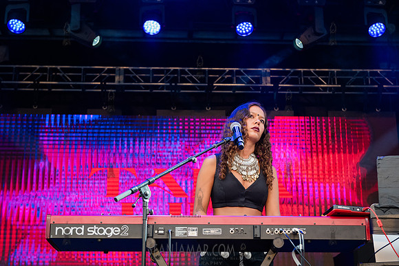 Tara Lily - NYC SummerStage - DJ Rekha Basement Bhangra - Flushi