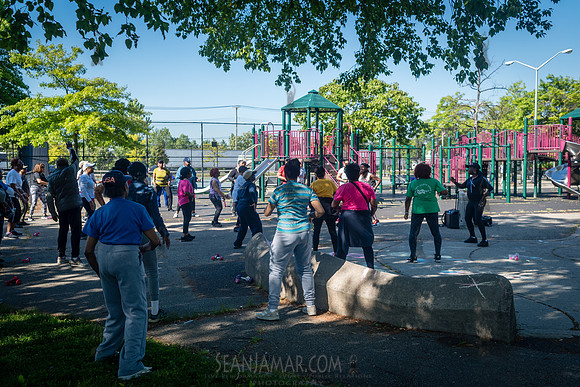 CPF Senior Walking - Springfield Park - NYC - 2024
