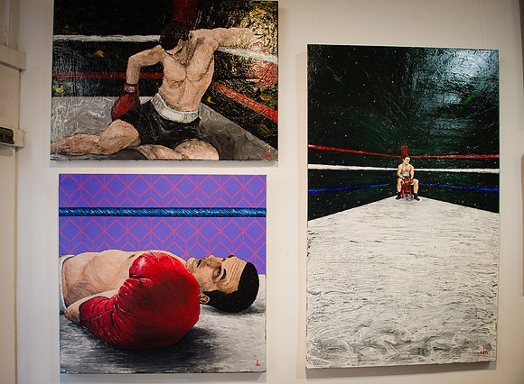 First Friday Pop Up Art Show & Music Showcase - Ward Nasse Gallery - SOHO NYC - May 2015