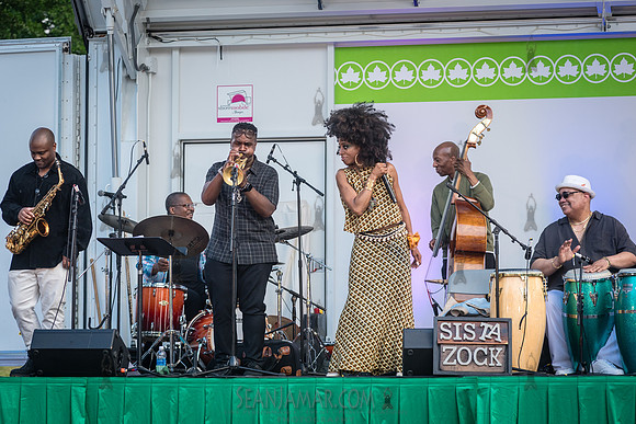 Sista Zock - NYC SummerStage - Gil Scott Heron Tribute - St Mary