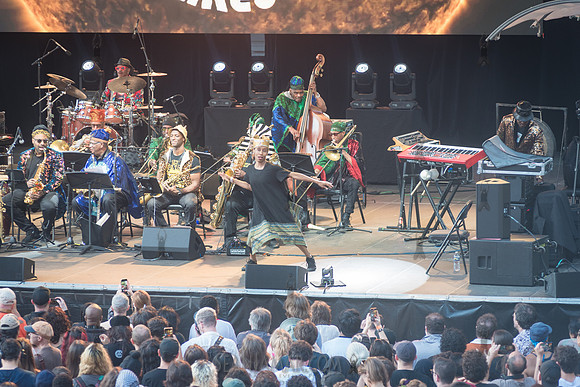 Sun Ra Arkestra - CPF SummerStage - Kim Gordon - Rumsey Playfiel