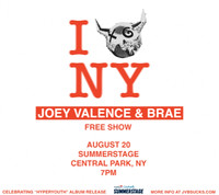 NYC SummerStage - Joey Valence + Brae - Rumsey Playfield - NYC - 2025