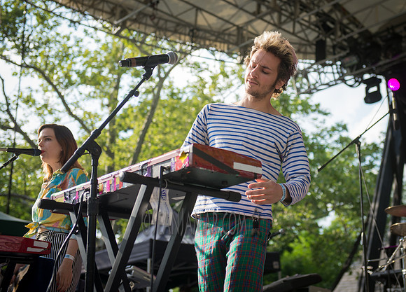 La Femme - Fete de la Musique - Rumsey Playfield Central Park - NYC - 2016