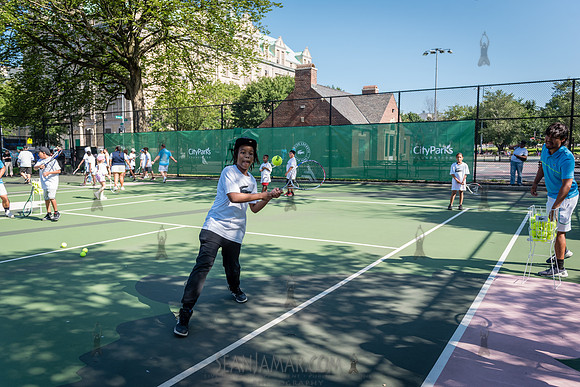 CPF Play - Lacoste Tennis Clinic - St Marys Park - NYC - 2024