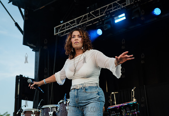 Judy Torres - NYC SummerStage - La Sonora Poncena - Stapleton Wa