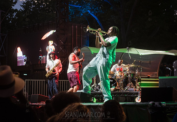 CPF SummerStage - Ezra Collective - Rumsey Playfield - NYC - 202