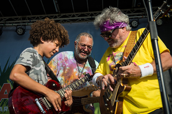 George Porter and The Runnin' Pardners - Soul Revue - Hudson River Stage - Pier 97 - NYC - 2016