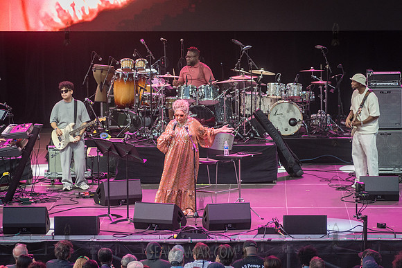 Asha Puthli - NYC SummerStage - Cymande - Rumsey Playfield - NYC