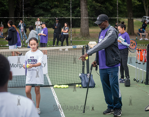 CPF Play - WTA + Morgan Stanley Come To Play Clinic - Cunningham
