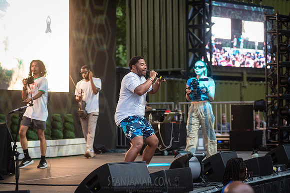 LaRussell - CPF SummerStage - T-Pains Mansion in Wiscansin Party