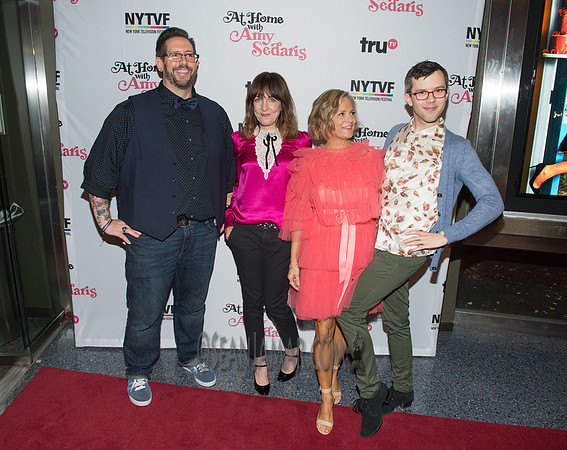 Damian hollbrook, Jodi Lennon, Amy Sedaris & Cole Escola - truTV Presents AT HOME WITH AMY SEDARIS - SVA Theatre - NYC - 2017
