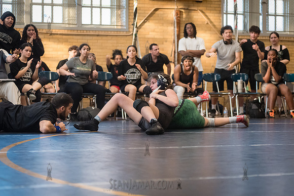 PSAL Girls Team Wrestling Championship - Grover Cleveland HS - N