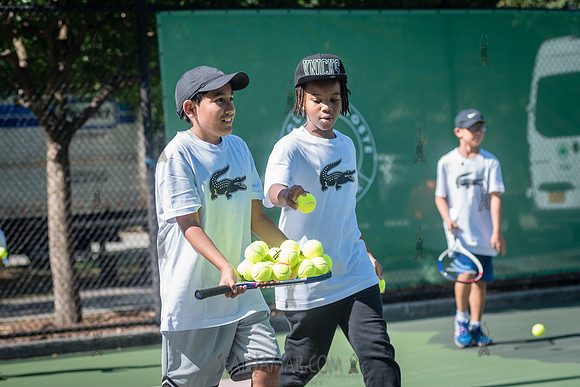 CPF Play - Lacoste Tennis Clinic - St Marys Park - NYC - 2024