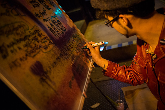 First Friday Pop Up Art Show & Music Showcase - Ward Nasse Gallery - SOHO NYC - May 2015