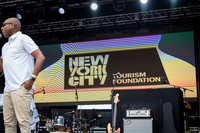 Queensboro President - Donovan Richards - NYC SummerStage - DJ R