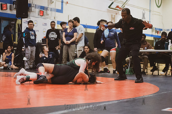 PSAL Girls Individual Championships - Harry S Truman HS - NYC -