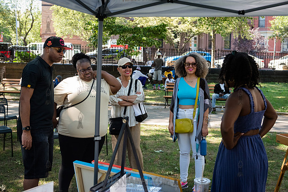 NYC SummerStage - Heath Gallery - We Outside Pop Up Exhibit - Ma