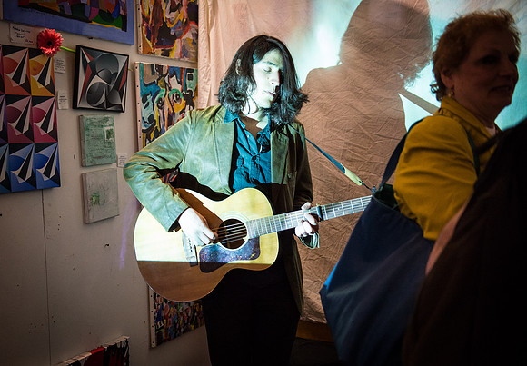 First Friday Pop Up Art Show & Music Showcase - Ward Nasse Gallery - SOHO NYC - May 2015