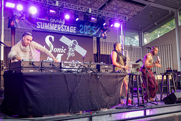 Sonic Messengers - NYC SummerStage - Blacktronica Festival - Mar