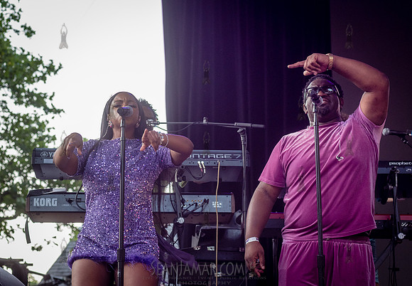 Tank and the Bangas - NYC SummerStage - Marcus Miller - Rumsey P