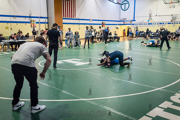 PSAL Girls Individual Championships - Harry S Truman HS - NYC -
