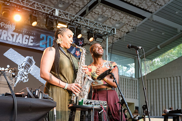 Sonic Messengers - NYC SummerStage - Blacktronica Festival - Mar