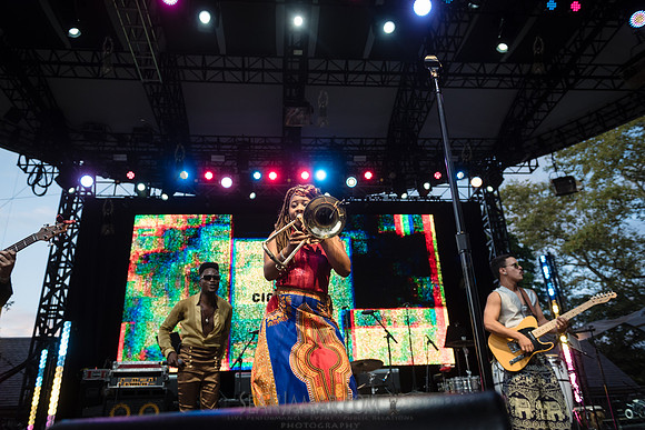 Cimafunk - NYC SummerStage - La India - Rumsey Playfield Central Park - NYC - 2019