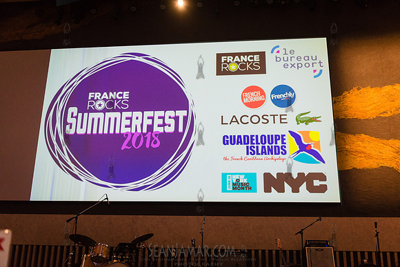 France Rocks Summerfest - David Rubenstein Atrium - Lincoln Center - NYC - 2018
