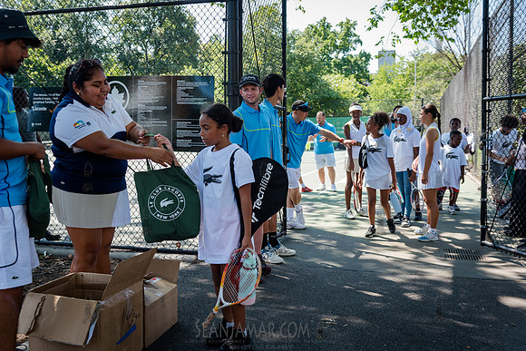 CPF Play - Lacoste Tennis Clinic - St Marys Park - NYC - 2024