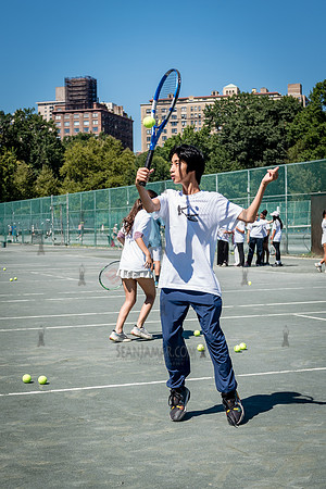 CPF Play - Lacoste Foundation Tennis Clinic - Central Park Tenni