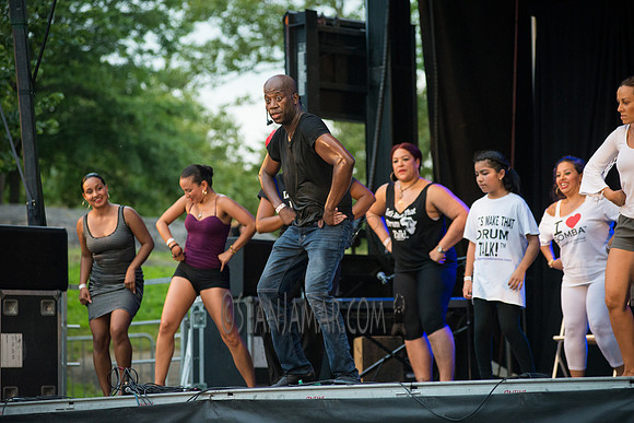 Dance Workshop w/ Sekou McMiller - Made in the Bronx presented by BAAD - St Marys Park - BX NYC - 2017