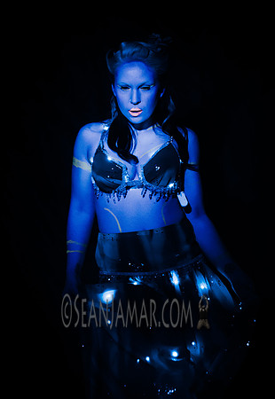 Vonka Romanov - Glow Burlesque - Hells Kitchen Lounge - Newark NJ - March 2017