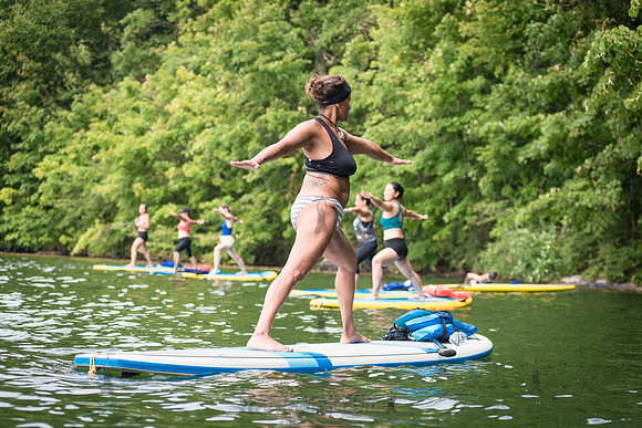 SUP Yoga with Stacey - Monksville Reservoir - Ringwood NJ - 2020
