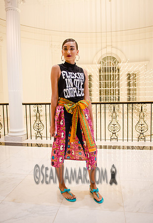 Kheris Rogers - Harlem Fashion Week - Spring Summer 2018 - Museum of the City of NY - NYC - 2017