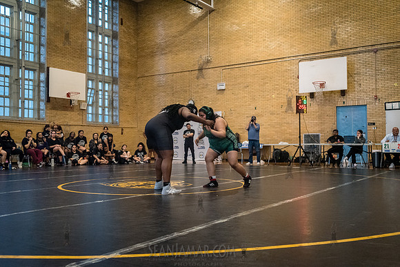 PSAL Girls Team Wrestling Championship - Grover Cleveland HS - N